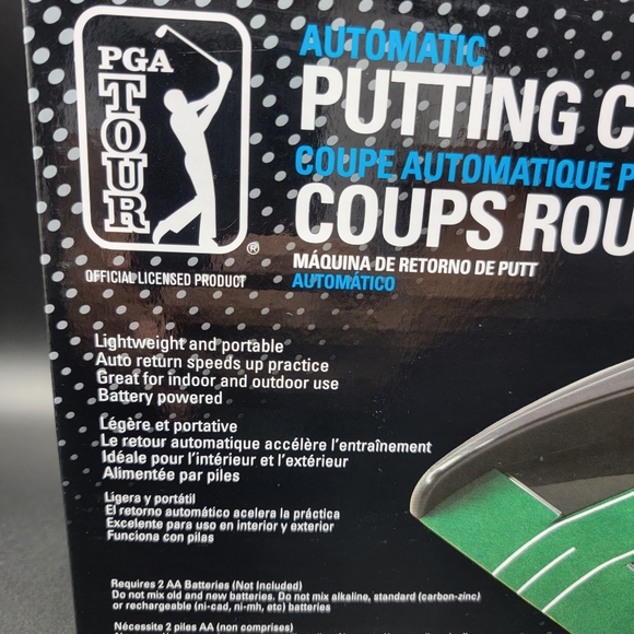 PGA Tour Automatic Golf Putting Cup Lightweight and Portable Battery Powered New - Picture 4 of 8
